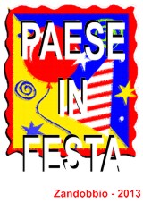 Paese in festa (Zandobbio)