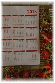 Calendario<br/>Rosso