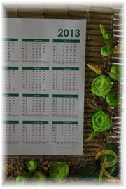 Calendario<br/>Verde