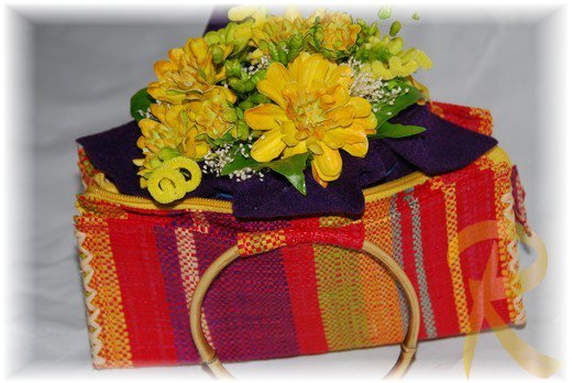Borsetta Madagascar · Multicolor giallo