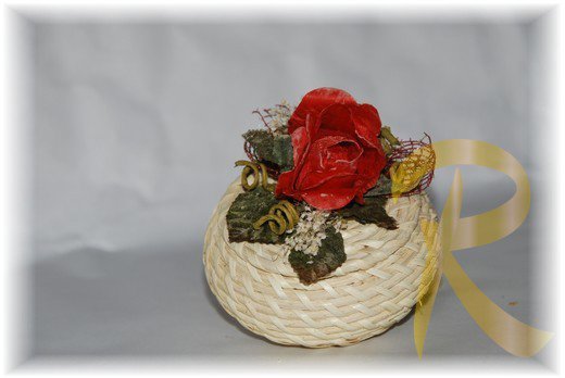 Cesto c coperchio rotondo small
