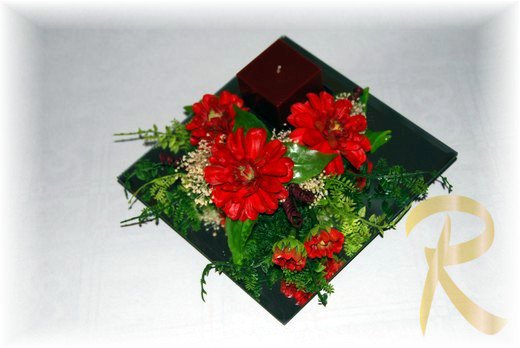 Quadrato small rosso