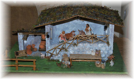Stile rustica con mercato