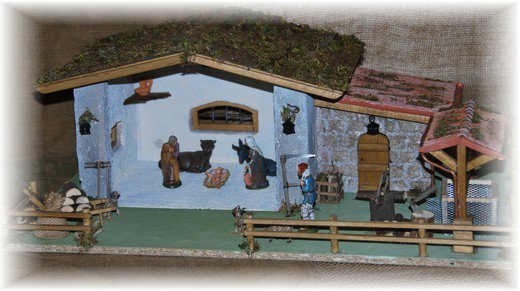 Stile rustica con capanno