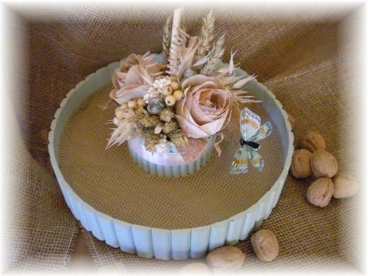 Verde rose beige