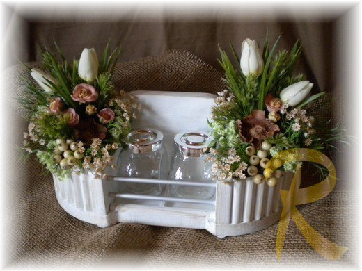 Bianco 2 tulipani bianchi